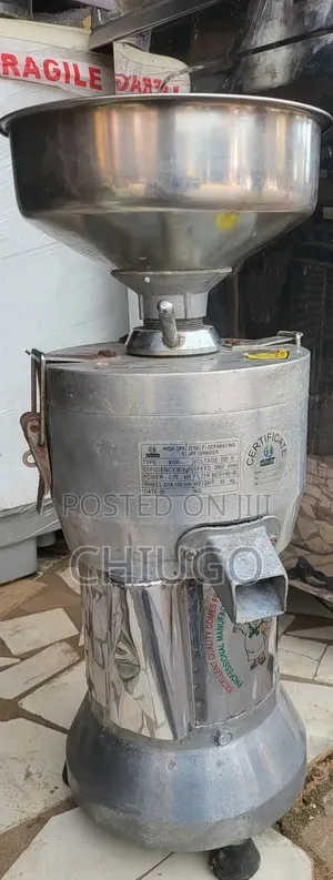 Industrial Tigernut Extractor
