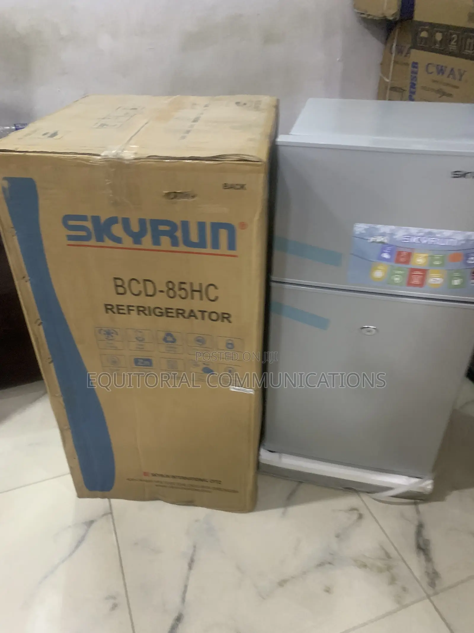 SKYRUN 85L Double-Door Fridge – Functional Design for Small Homes
