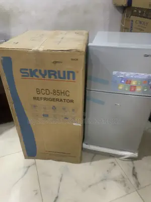 SKYRUN 85L Double-Door Fridge – Functional Design for Small Homes