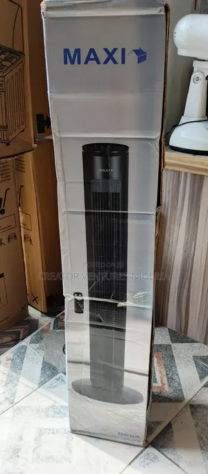 Tower Fan Maxi Oscillating 40,with Remote,3 Speed,7 Hours Timer