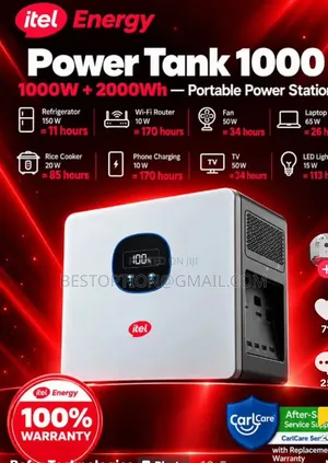 Power Tank 1000kw by 2000kwa