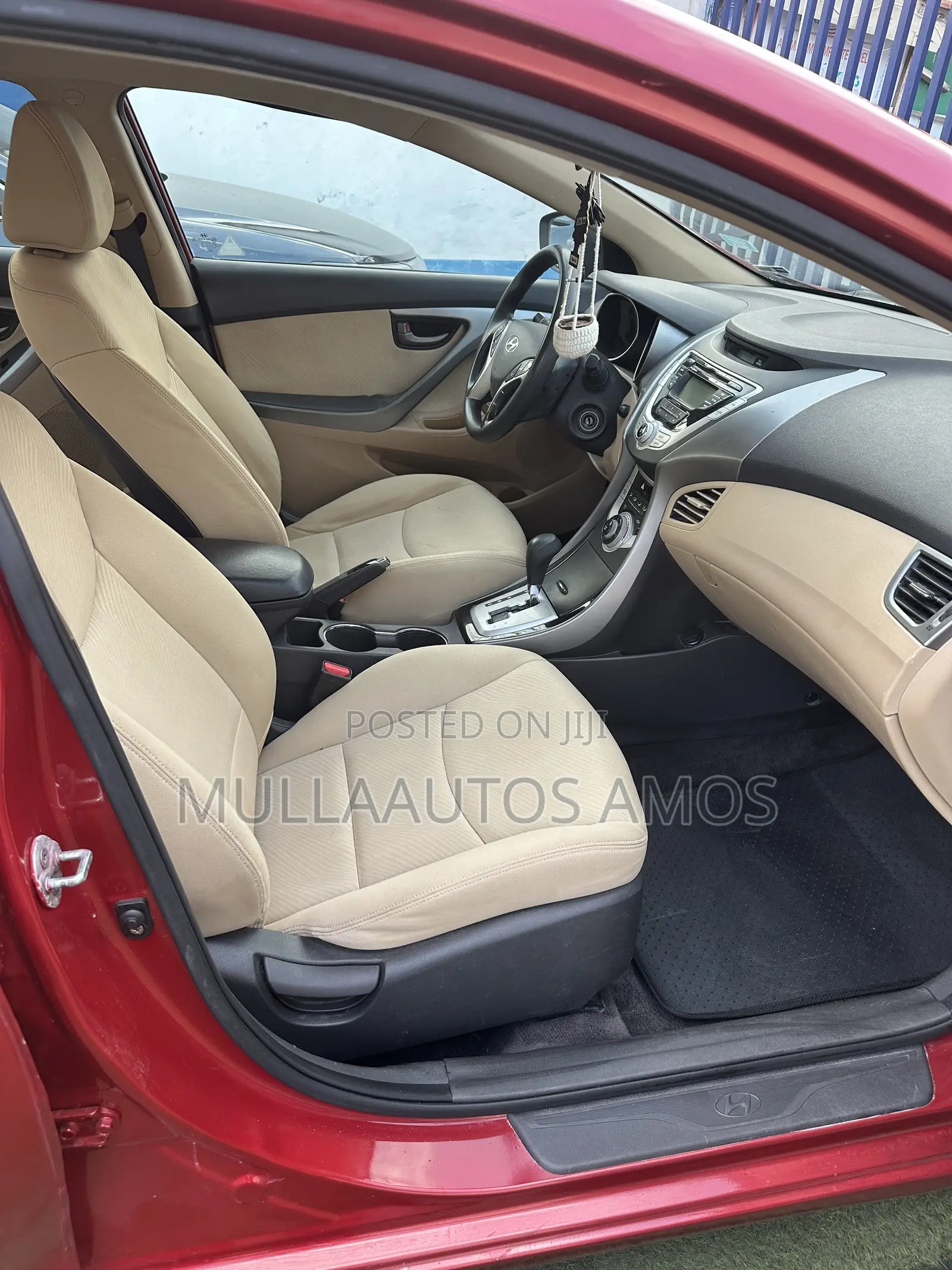 Hyundai Elantra Limited 2011 Red