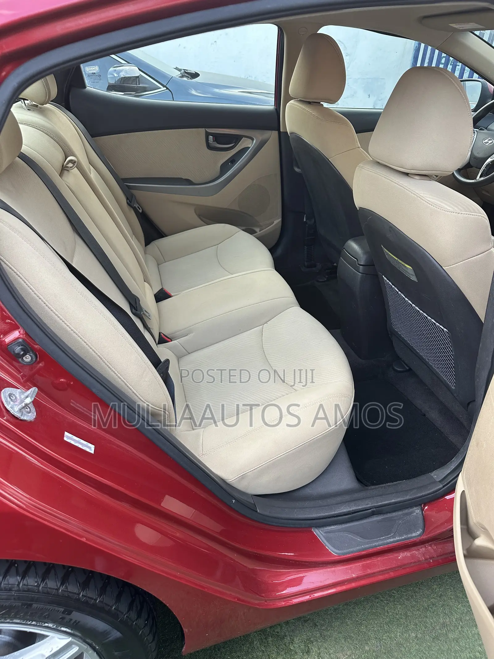 Hyundai Elantra Limited 2011 Red