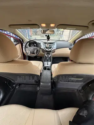 Hyundai Elantra Limited 2011 Red