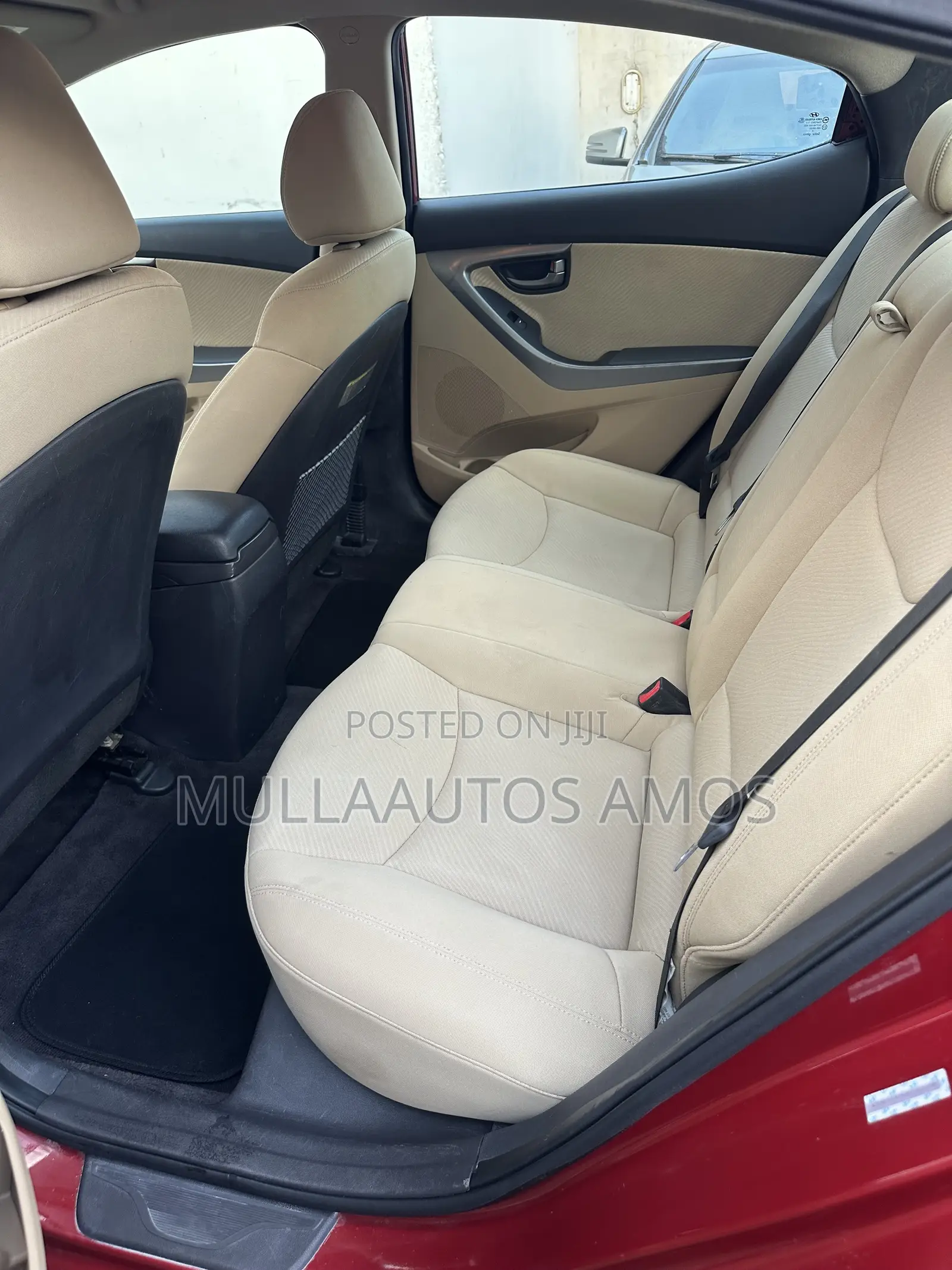 Hyundai Elantra Limited 2011 Red