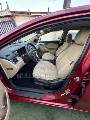 Hyundai Elantra Limited 2011 Red