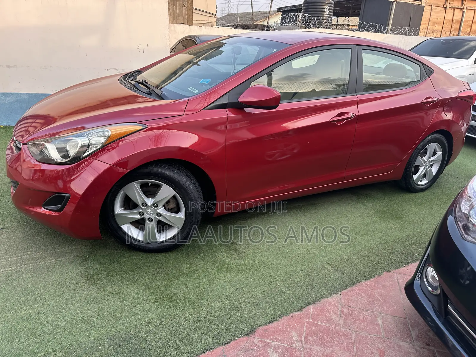 Hyundai Elantra Limited 2011 Red