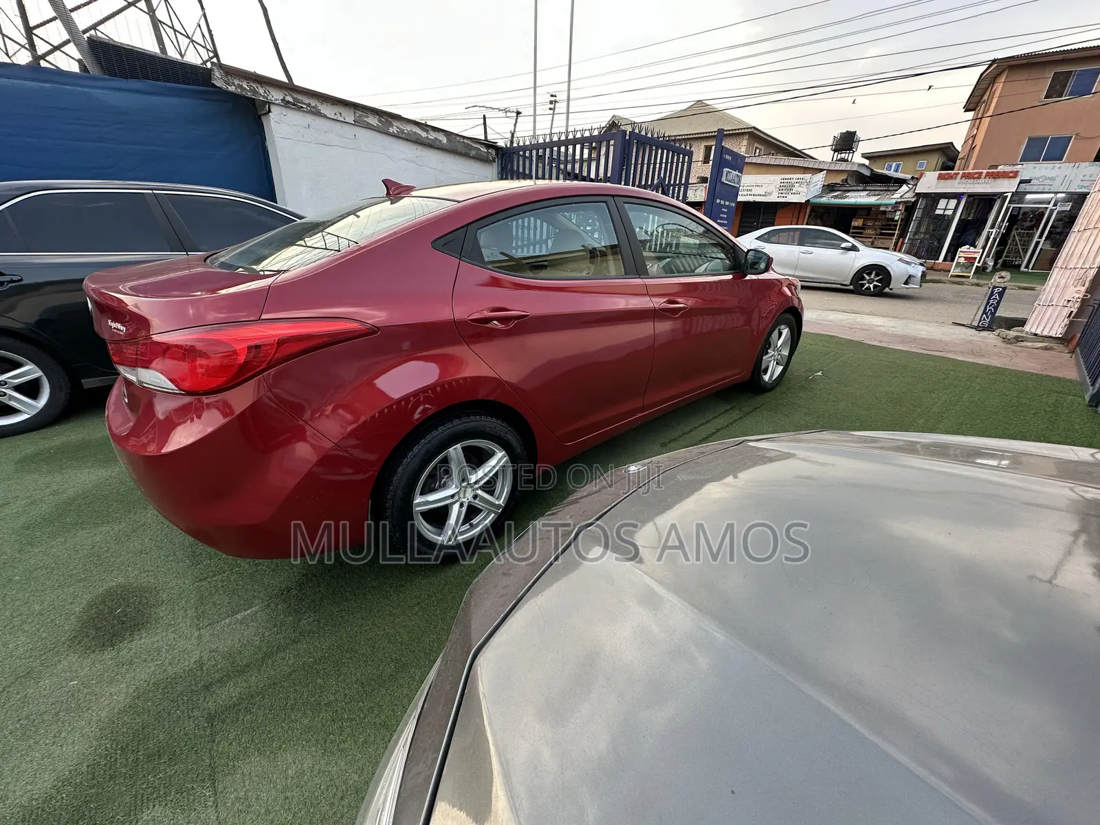 Hyundai Elantra Limited 2011 Red