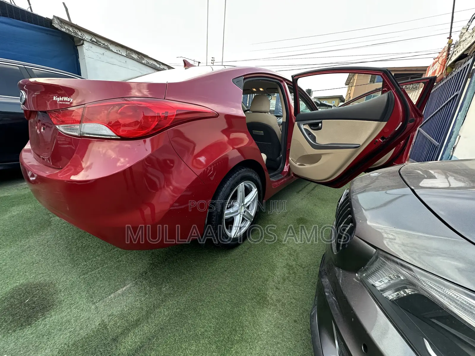 Hyundai Elantra Limited 2011 Red
