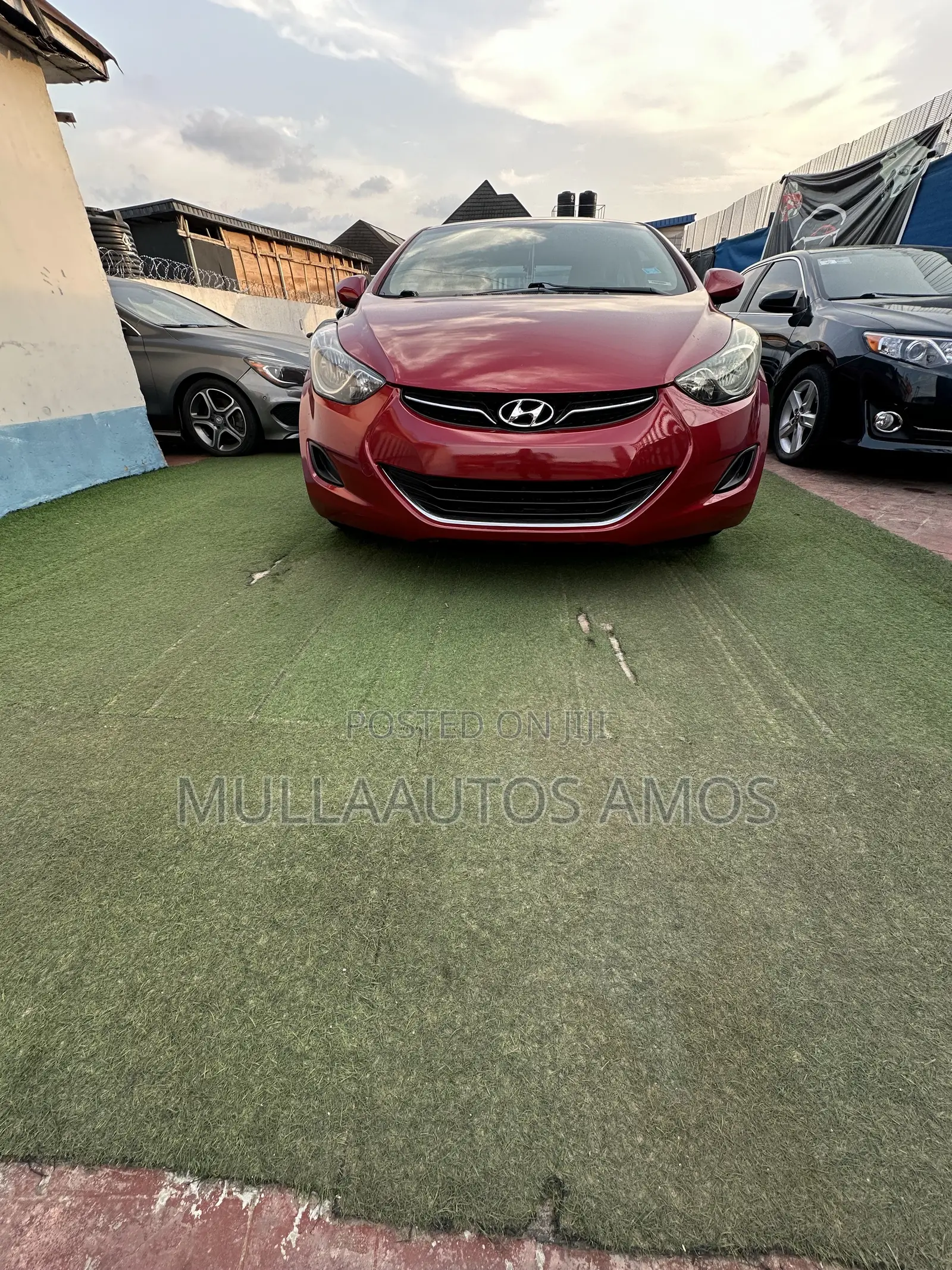Hyundai Elantra Limited 2011 Red