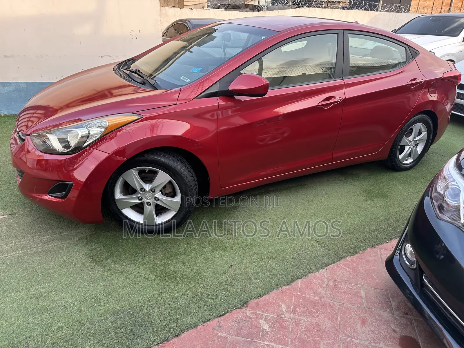 Hyundai Elantra Limited 2011 Red