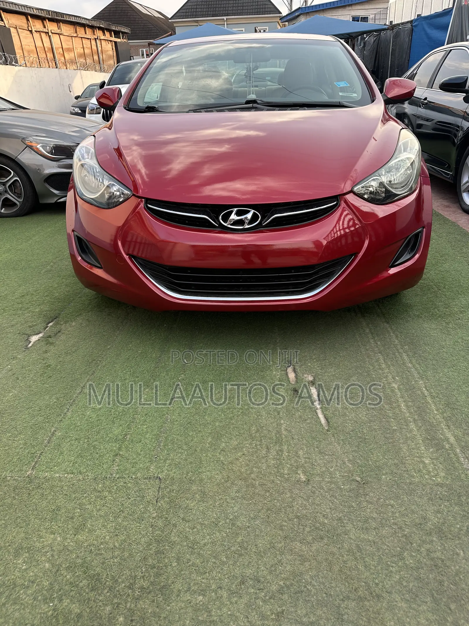 Hyundai Elantra Limited 2011 Red