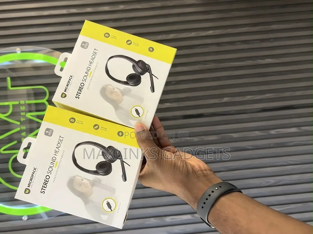 Micropack USB Wired Headset Stereo Sound MHP-02