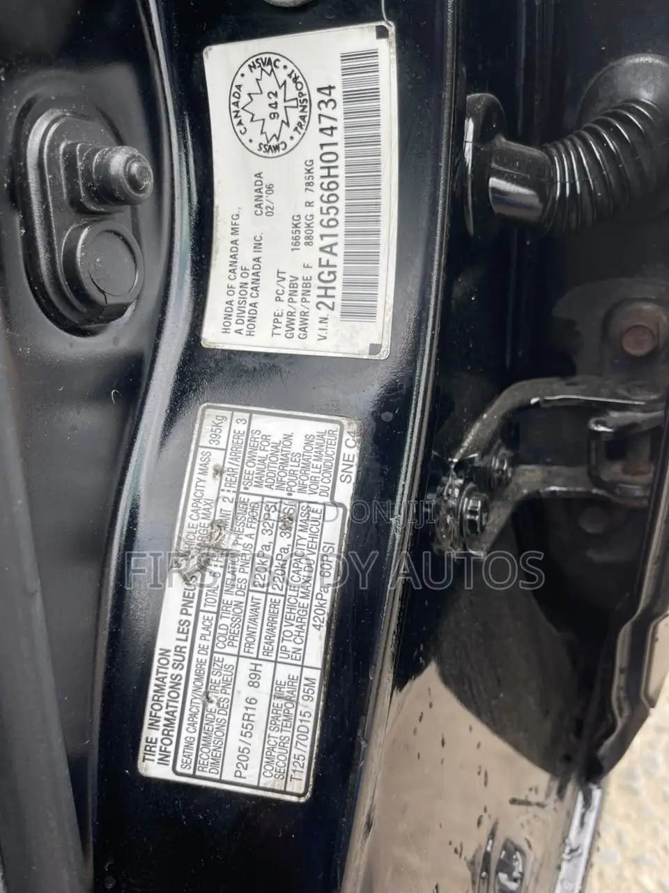 Honda Civic 2008 Black