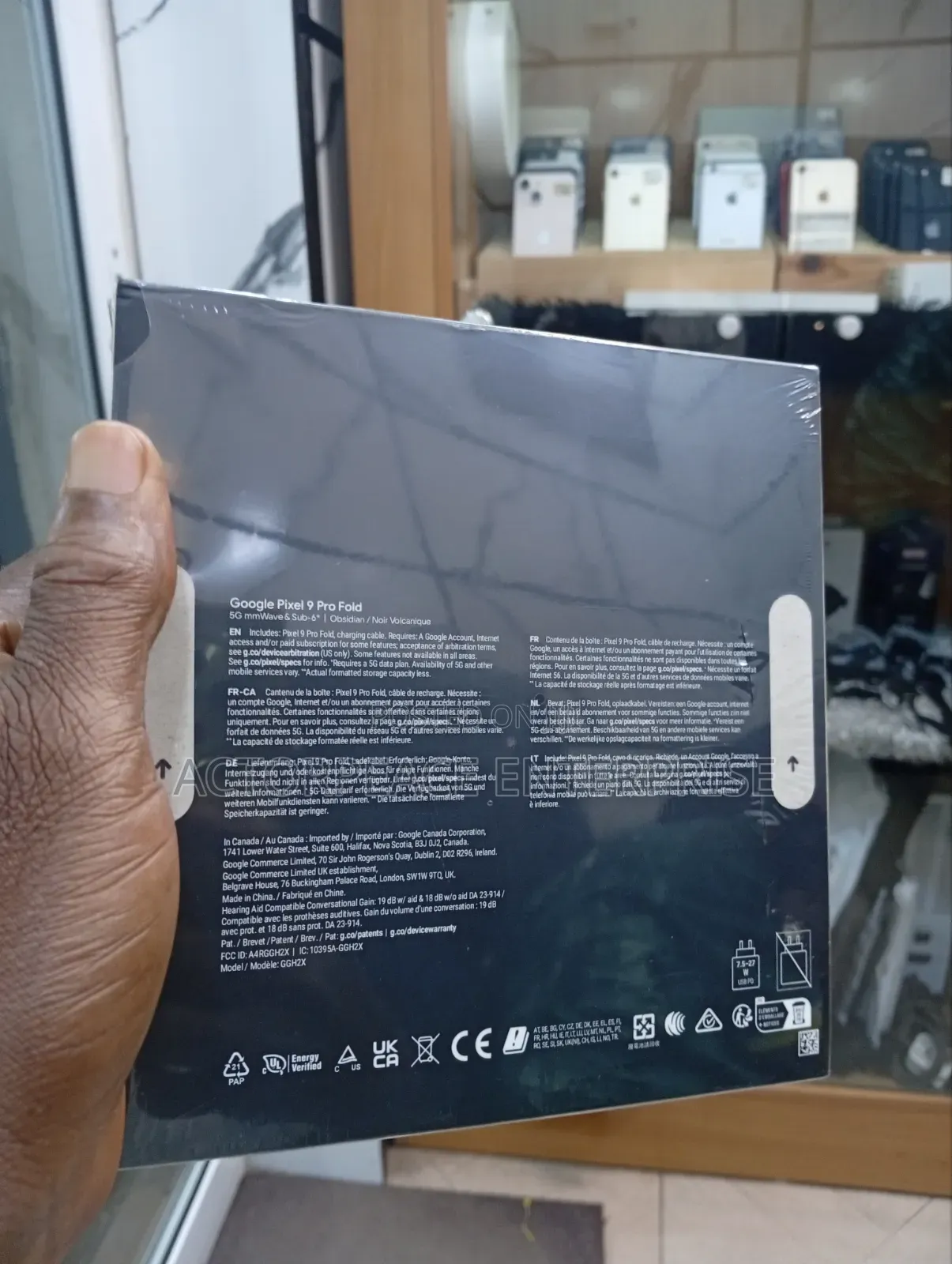 New Google Pixel 9 Pro Fold 256 GB Black