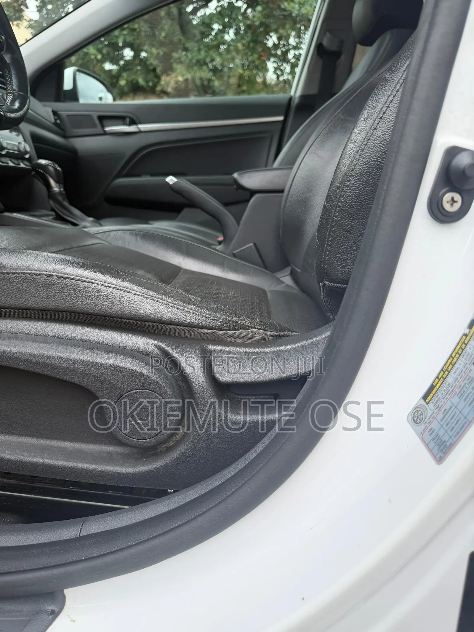 Hyundai Elantra SE 2019 White