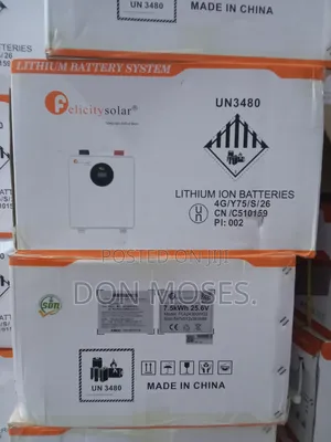 7.5kwh 24v Felicity Solar Lithium Ion Battery