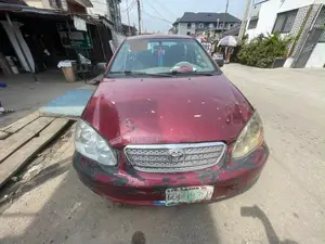 Toyota Corolla 2005 Burgundy