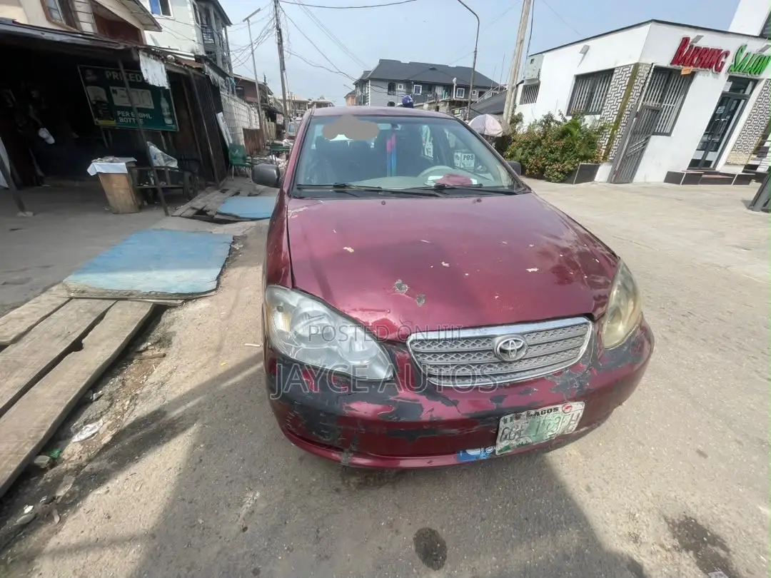 Toyota Corolla 2005 Burgundy