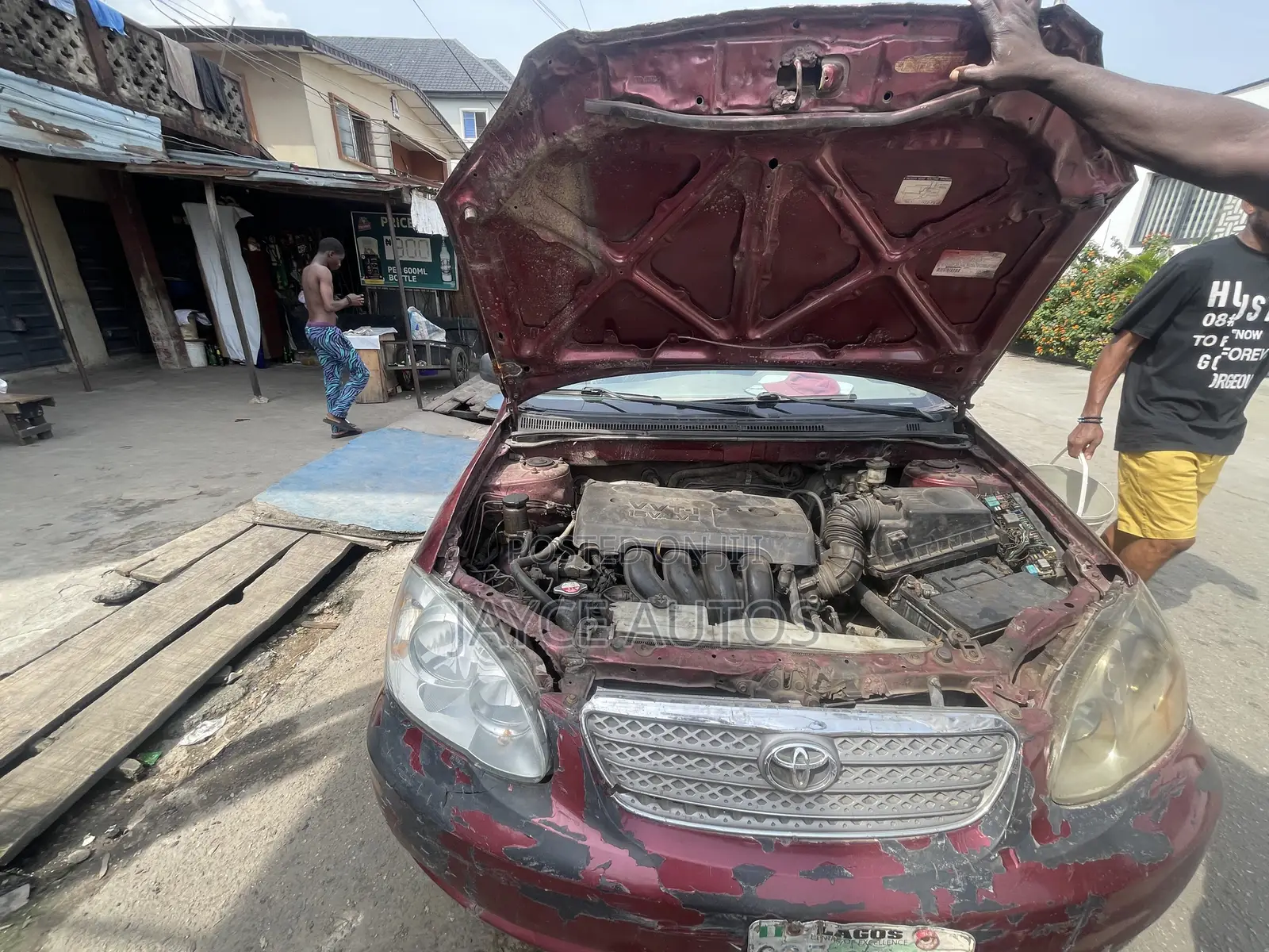 Toyota Corolla 2005 Burgundy