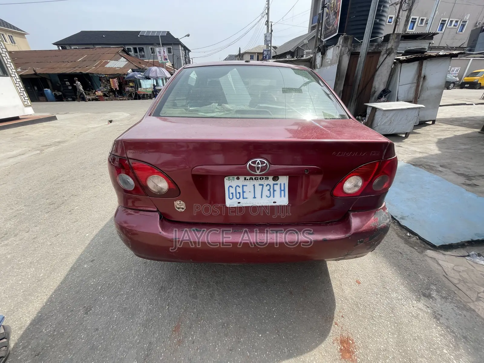 Toyota Corolla 2005 Burgundy