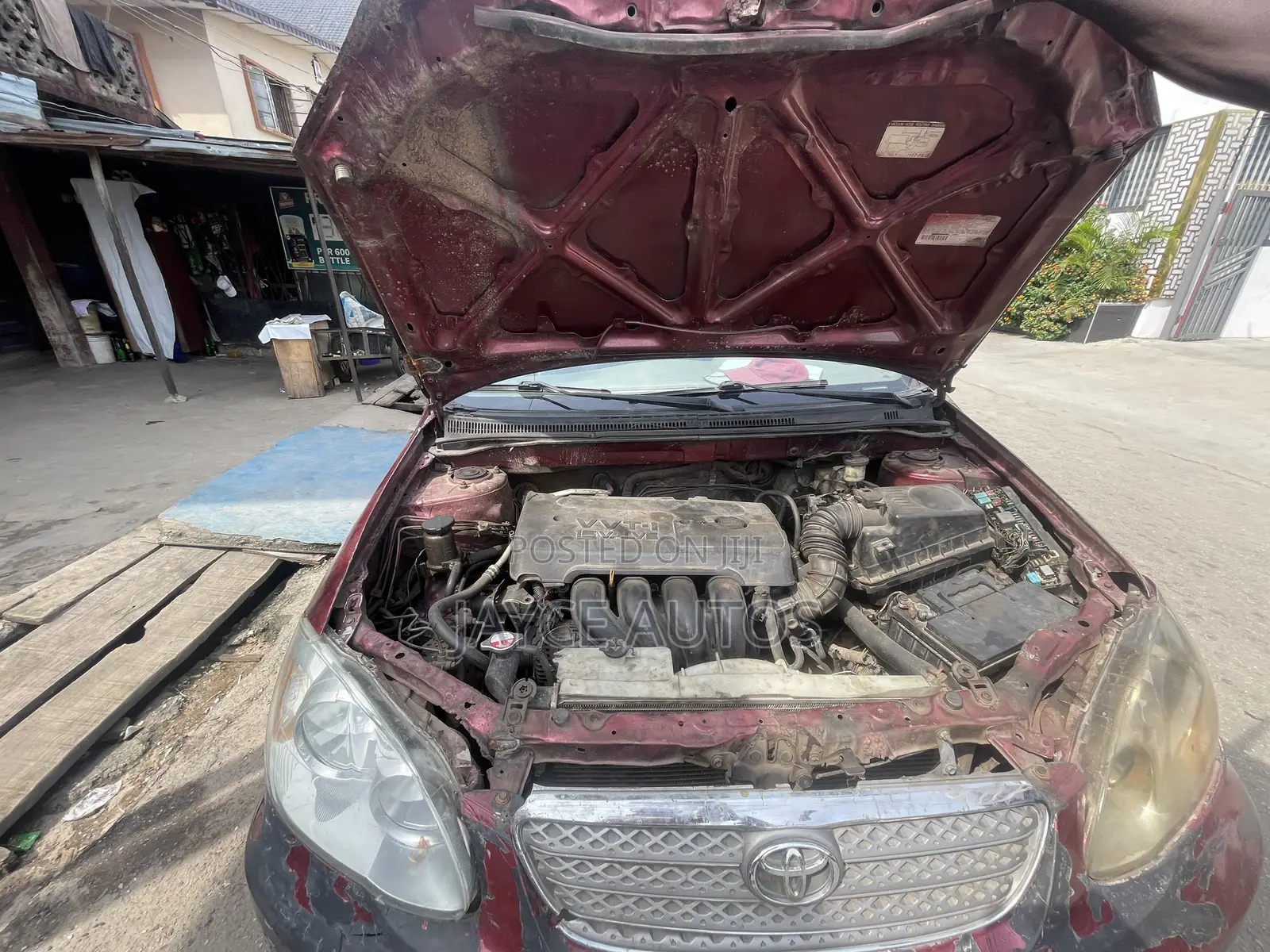Toyota Corolla 2005 Burgundy
