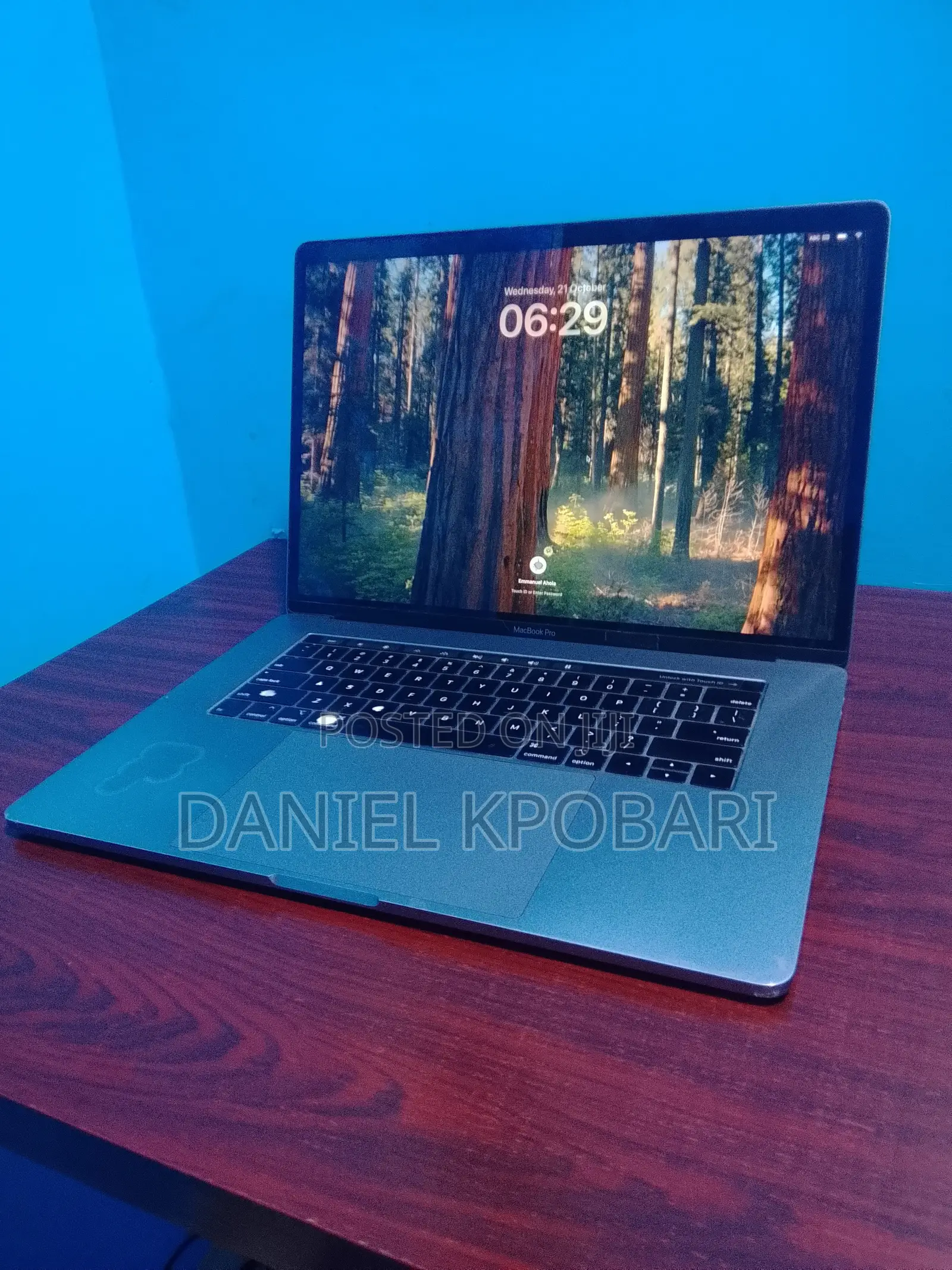 Laptop Apple MacBook Pro 2019 16GB Intel Core i9 SSD 500GB
