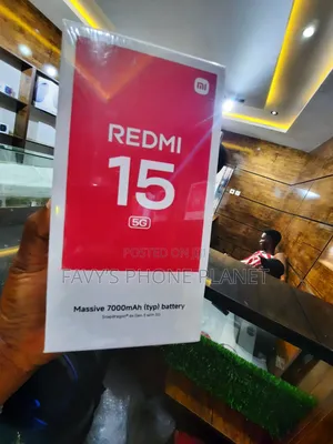 New Xiaomi Redmi Note 15 256 GB Black