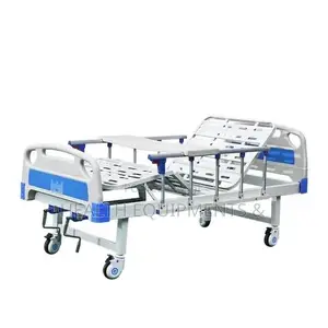 2 Crank Manual Hospital Bed – Adjustable Patient Bed