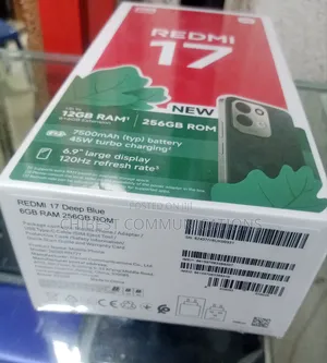 New Xiaomi Redmi 17 256 GB