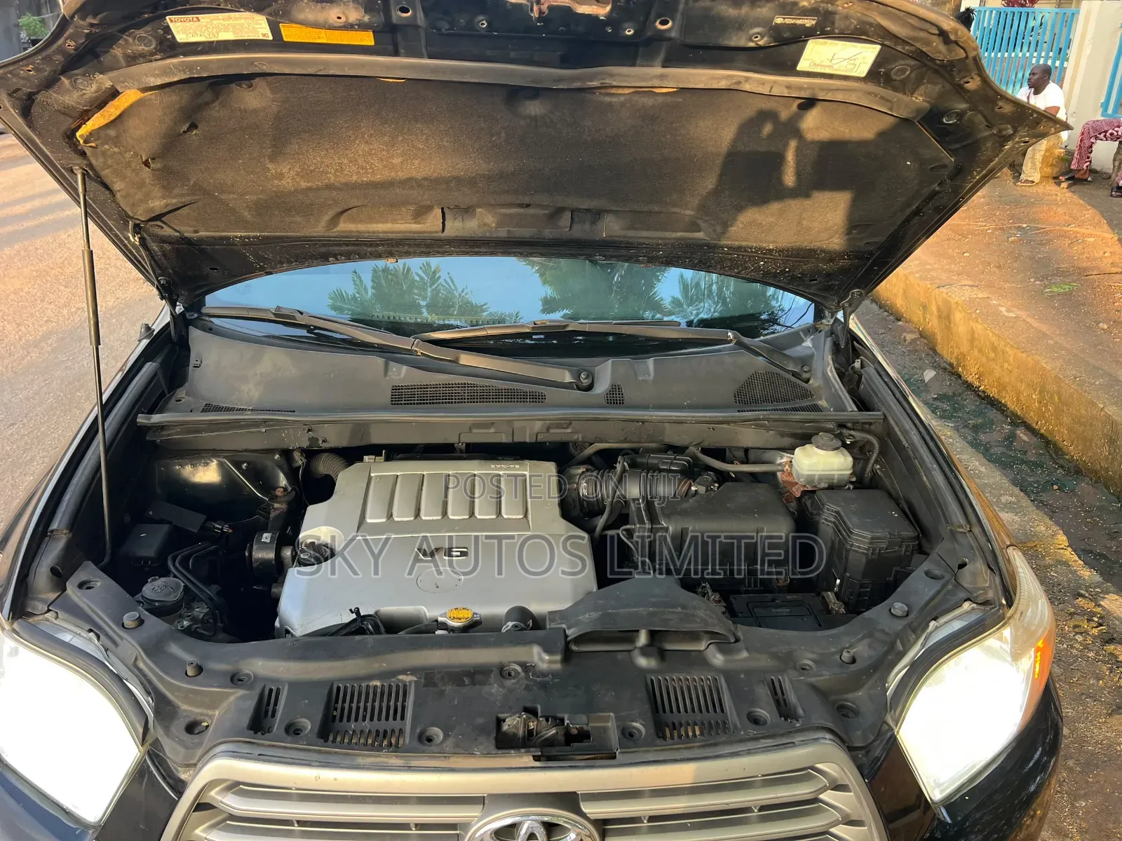 Toyota Highlander 4x4 2008 Black