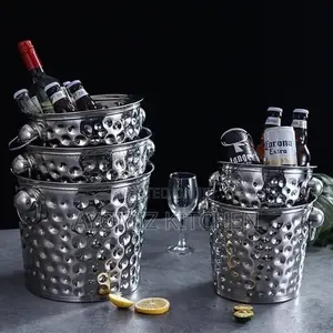 11liters Stainless Steel Hammered Wine/Champagne Bucket
