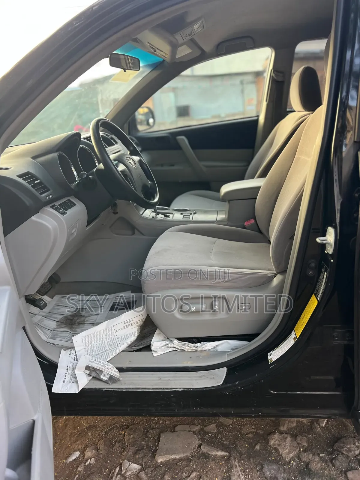 Toyota Highlander 4x4 2008 Black