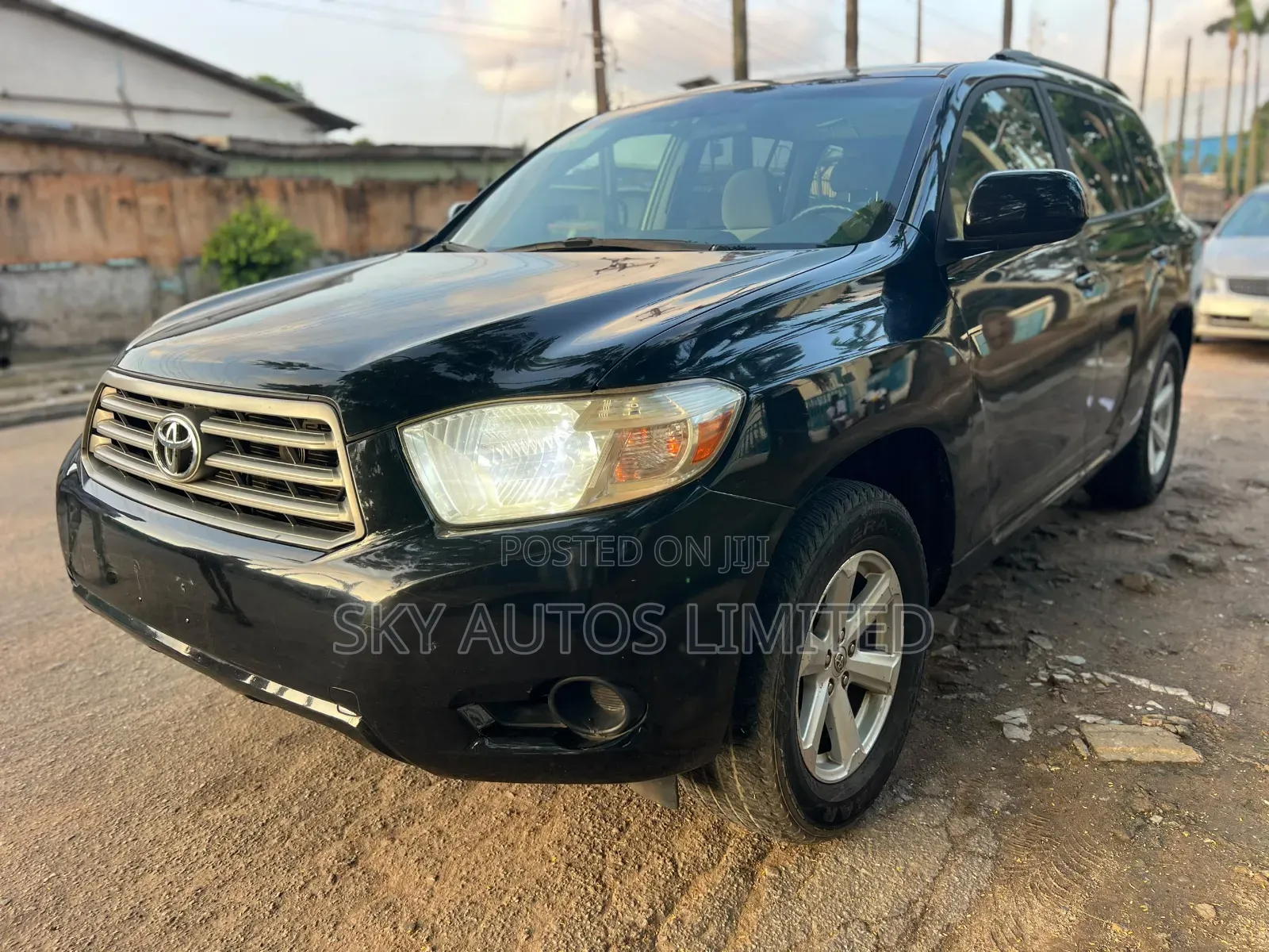 Toyota Highlander 4x4 2008 Black