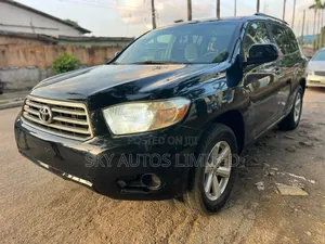 Toyota Highlander 4x4 2008 Black