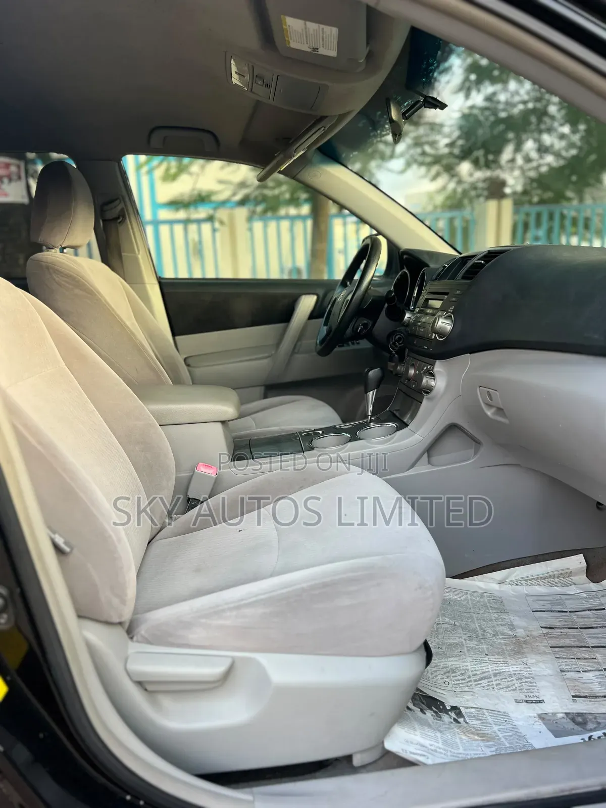 Toyota Highlander 4x4 2008 Black