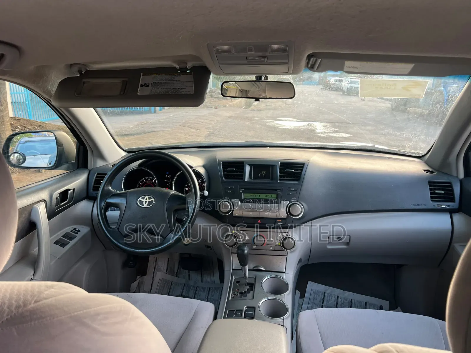 Toyota Highlander 4x4 2008 Black