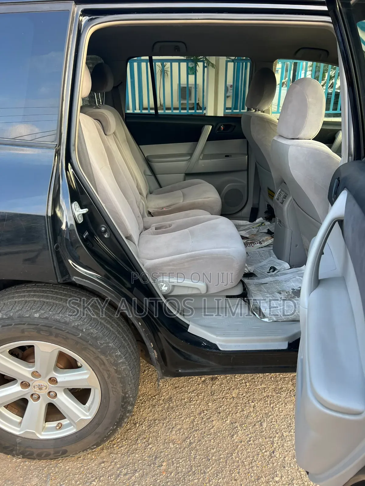 Toyota Highlander 4x4 2008 Black