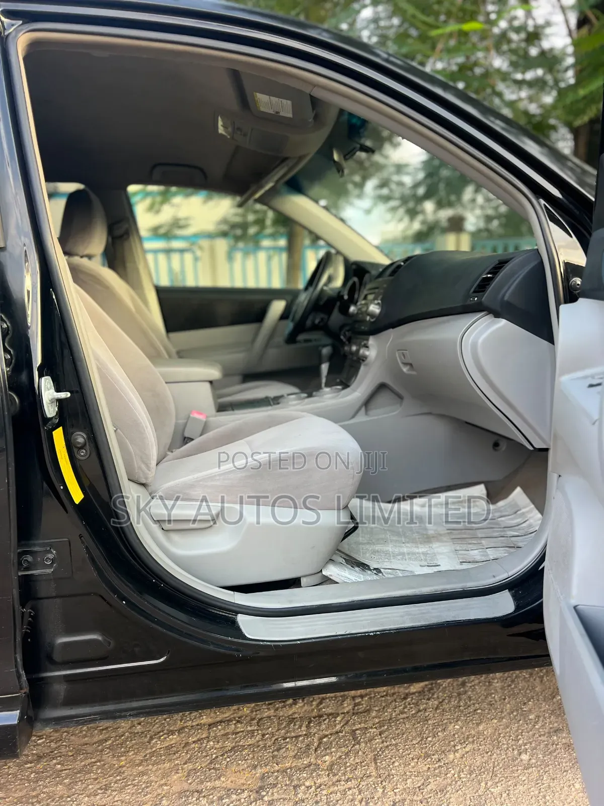 Toyota Highlander 4x4 2008 Black