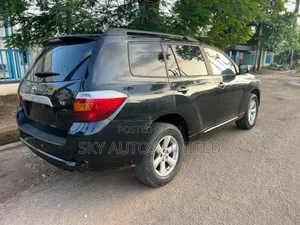 Toyota Highlander 4x4 2008 Black