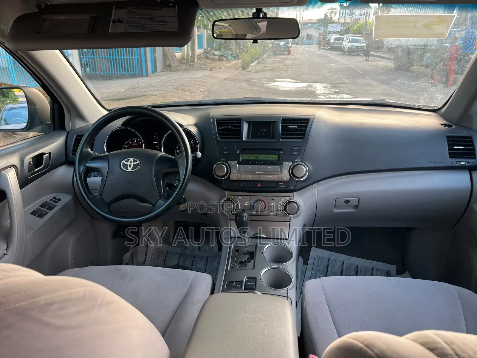 Toyota Highlander 4x4 2008 Black