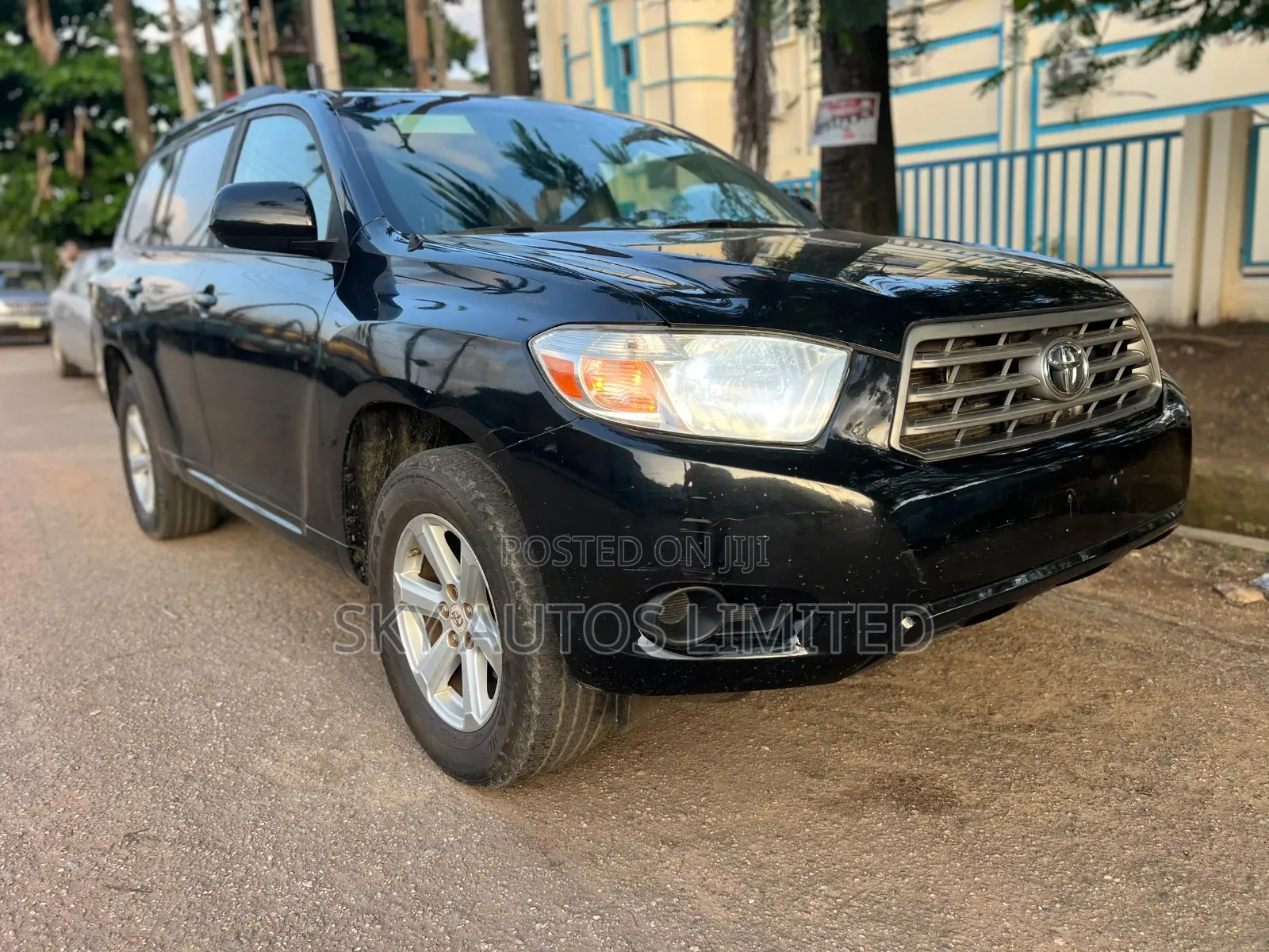 Toyota Highlander 4x4 2008 Black