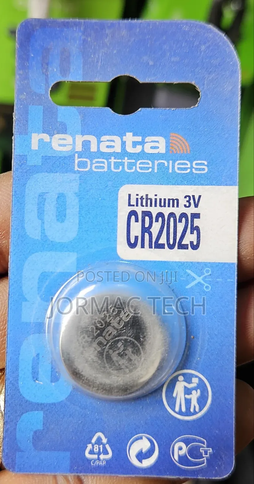 RENATA Battery CR2025 Lithium