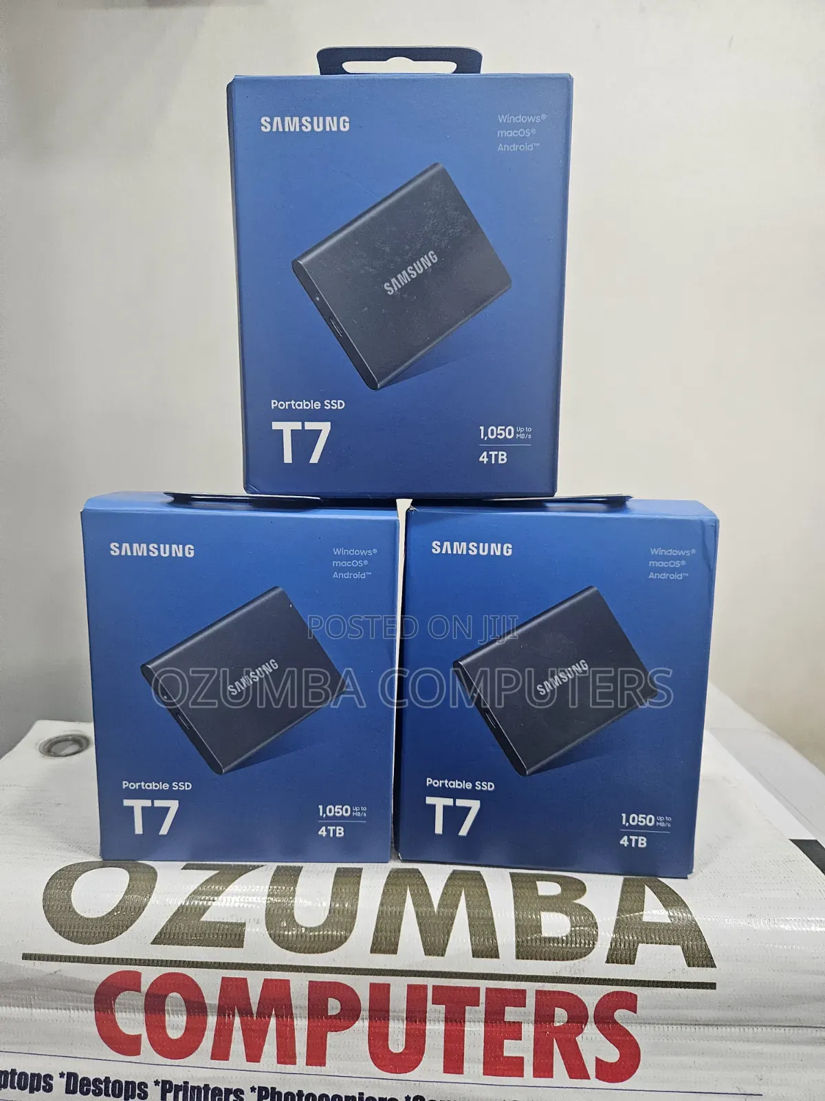 Samsung Portable SSD T7 4TB