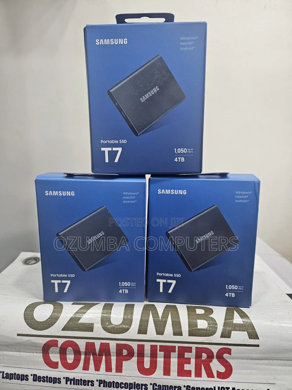Samsung Portable SSD T7 4TB