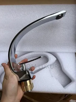 C- Curve Chrome Basin Faucet