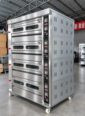 4 Deck 16 Trays Gas Bakery Oven