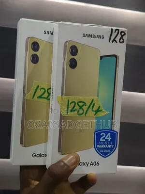 New Samsung Galaxy A06 128 GB Gold