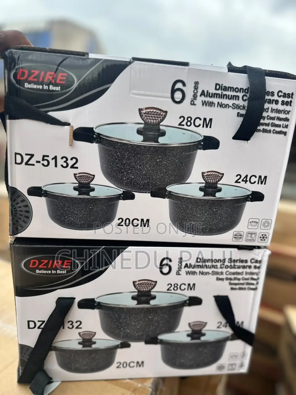 6-PCS Dzire Granite Pot Series (Dz-5132)