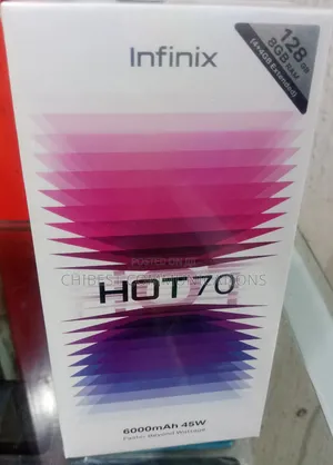 New Infinix Hot 70 128 GB